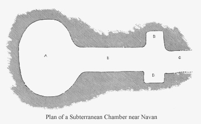 Plan of a subterranean Chamber near Navan