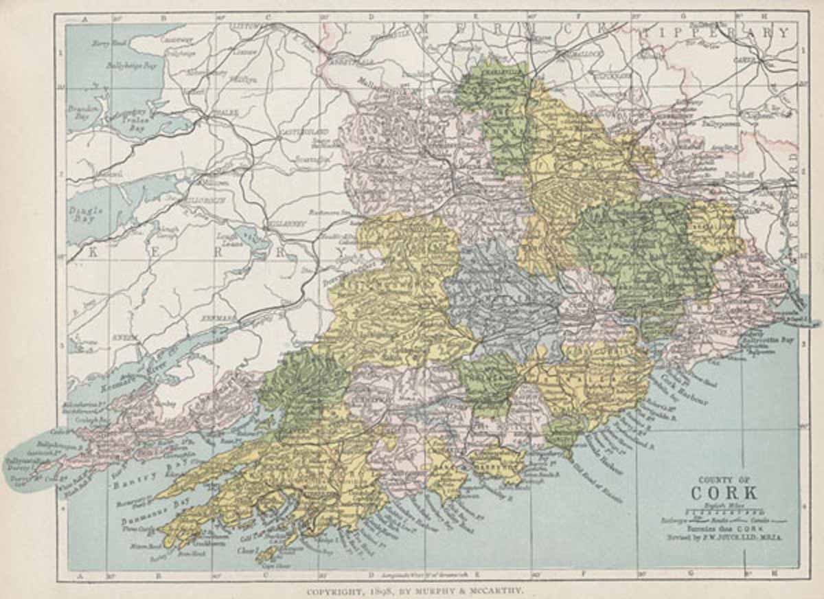 County Cork Map