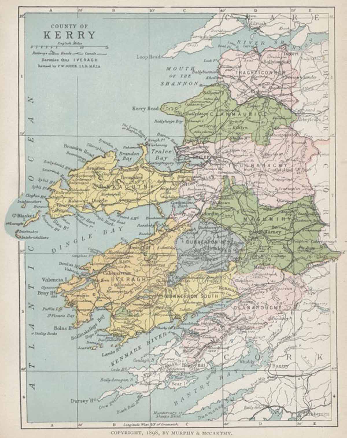 County Kerry Map