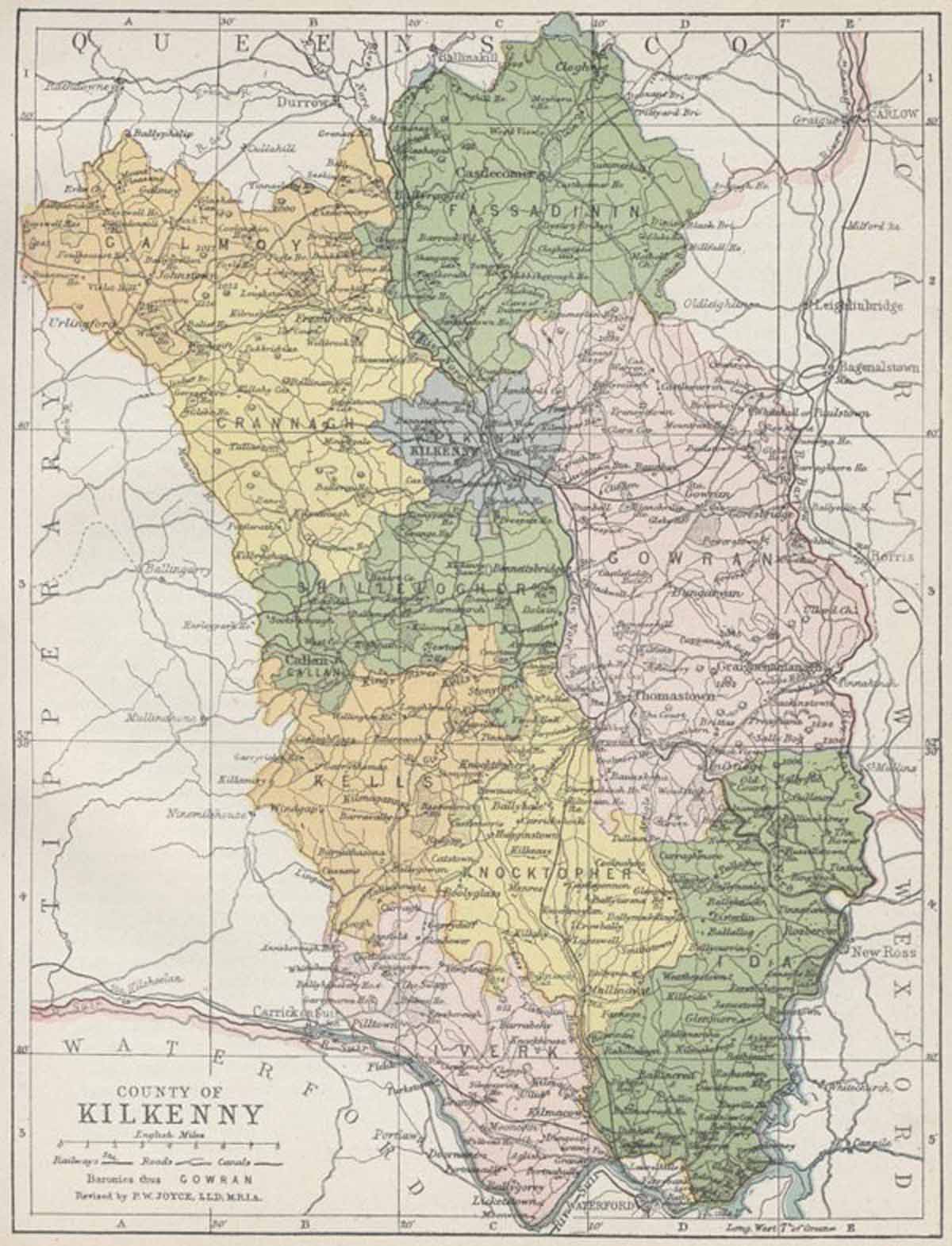 County Kilkenny Map