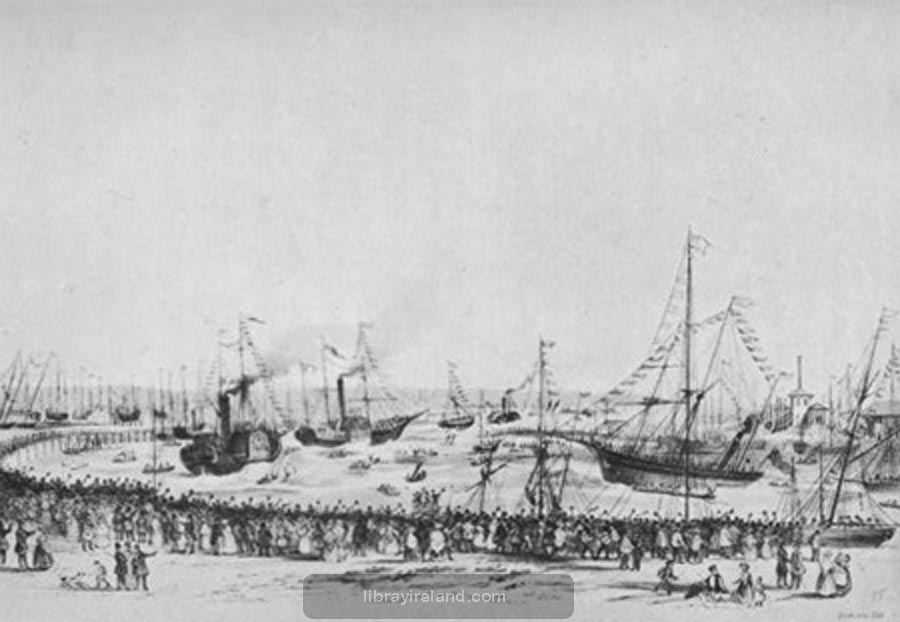 Belfast Harbour, 1849
