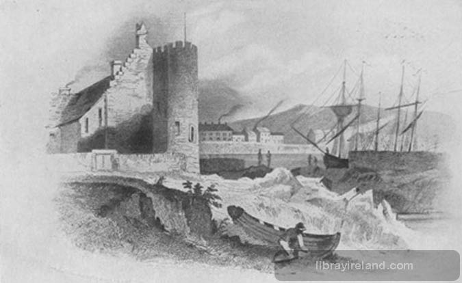 Old Castle in Bangor, 1600