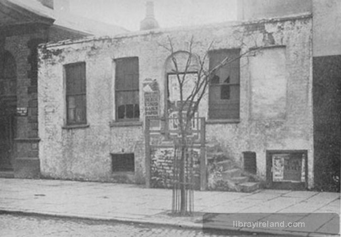 Old Toll House at corner of Great Edward Street and Chichester Street, Belfast