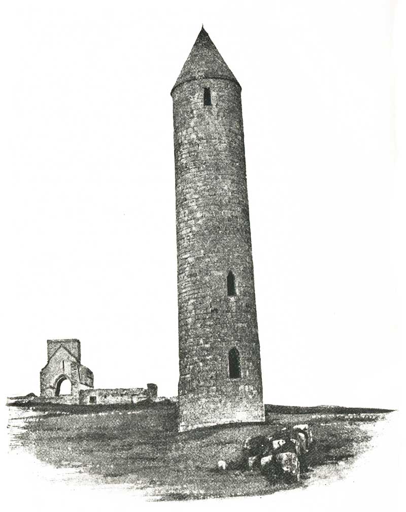 Round tower on Devenish Island