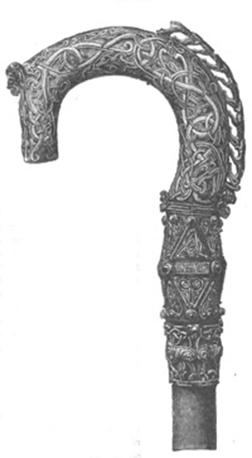 Crozier found at Clonmacnois