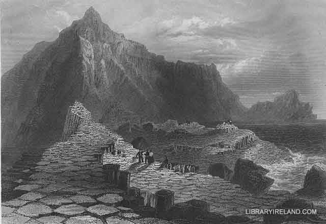 Scene of Giant's Causeway, County Antrim