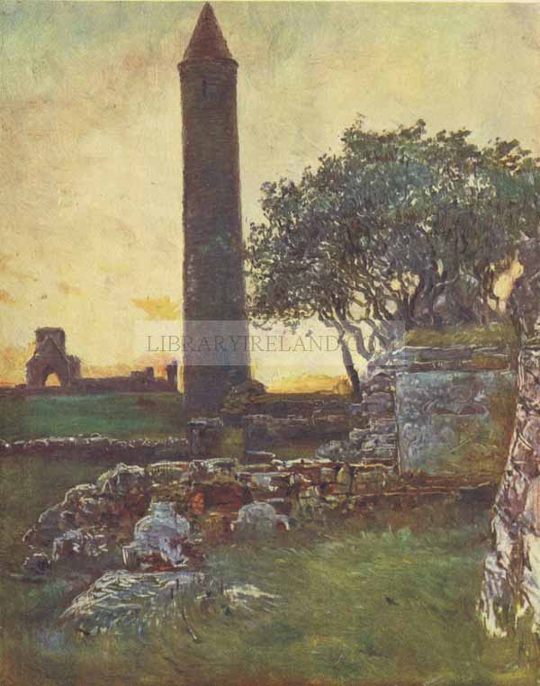 The Round Tower on Devenish Island