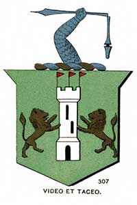 O’Shaughnessy or O’Shannesy family crest